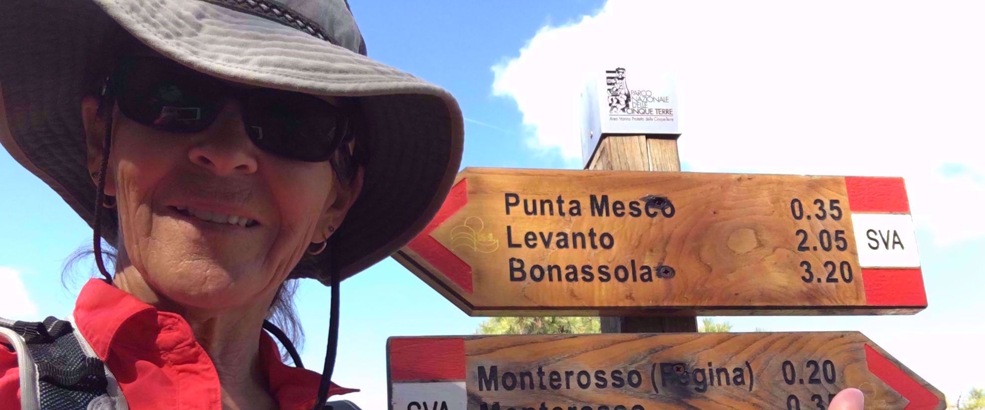 Punta mesca sign in italy