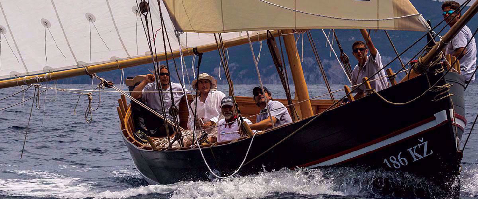 men sailing in croatia