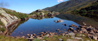 stunning lake along the appalachian trail