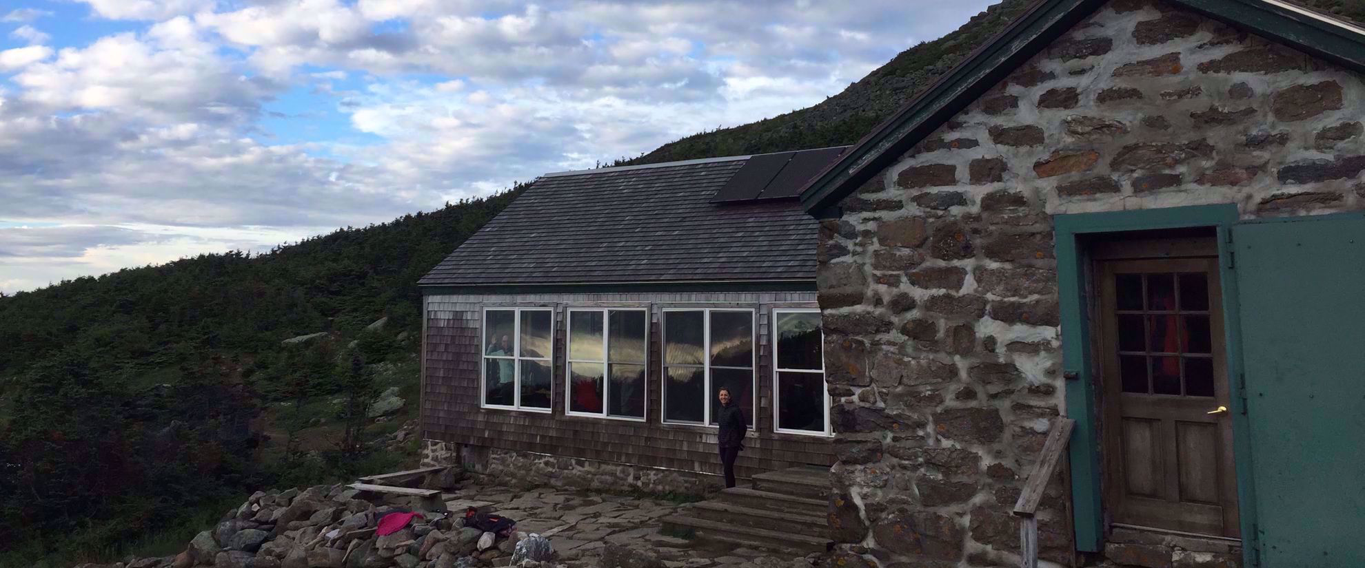 rock hut on the appalachian trail