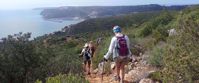 women hiking  portugal