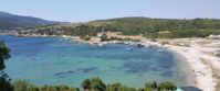 Urla, Izmir Turkey coastal view blue waters