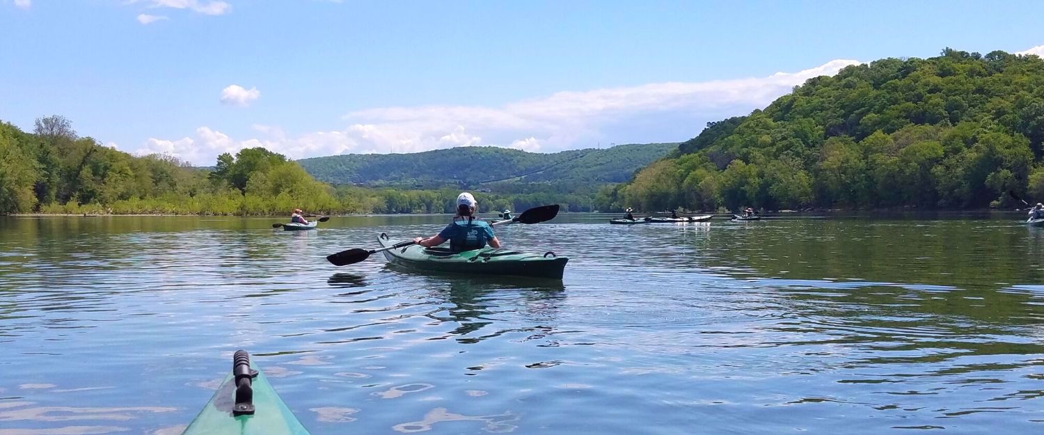 kayaking the Shenandoah river