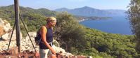 hiking the coast of turkey