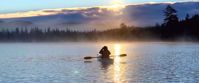 Sunrise kayaking in the Adirondacks