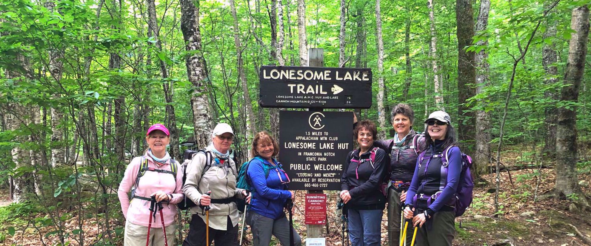 women's adventure hiking tour