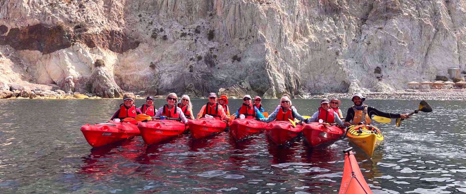 kayaking in the Greek Isles