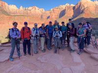 Zion National Park Utah Watchman trail Womens Trip