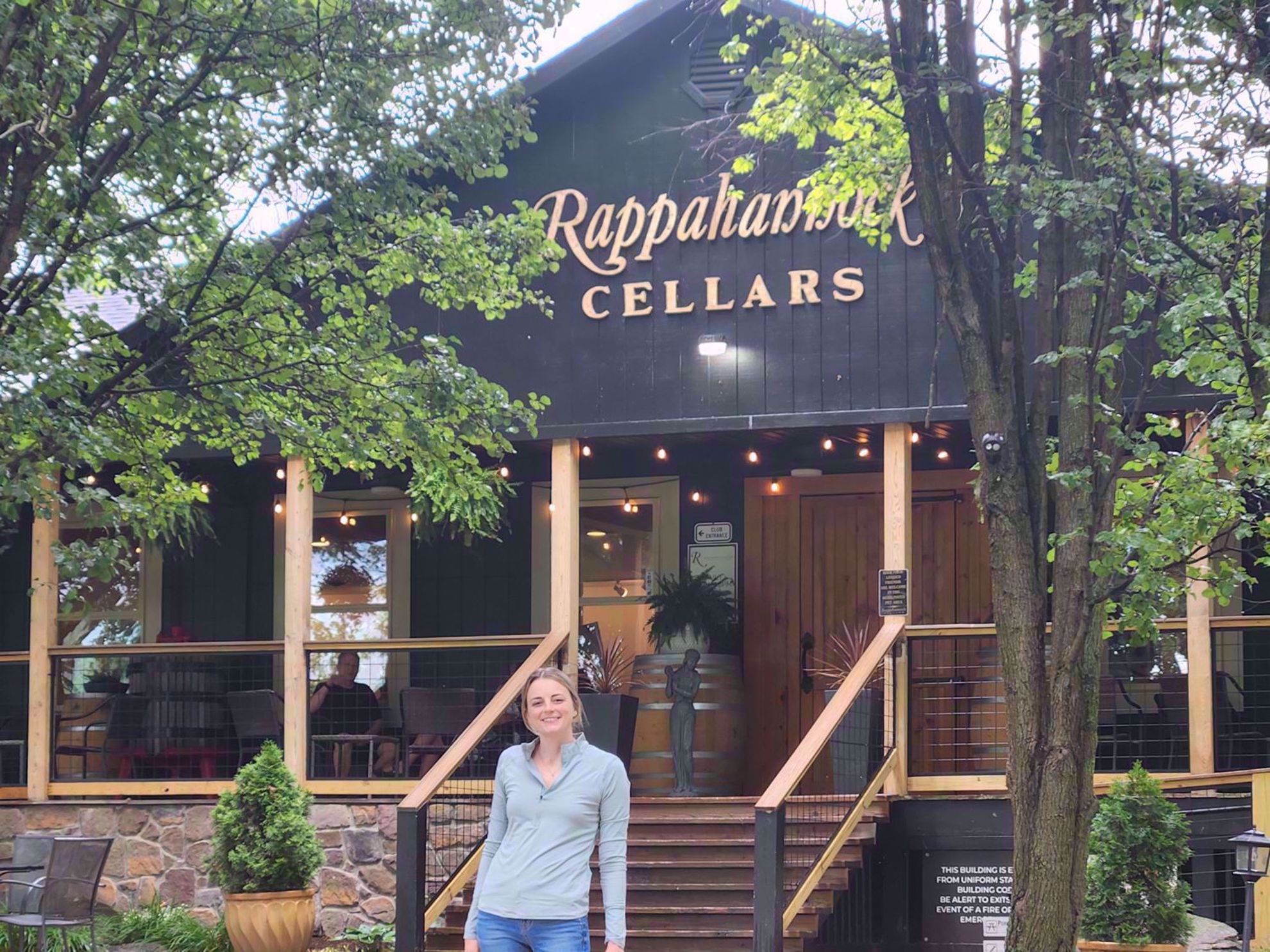 Rappahannock Cellars Winery near shenandoah national park
