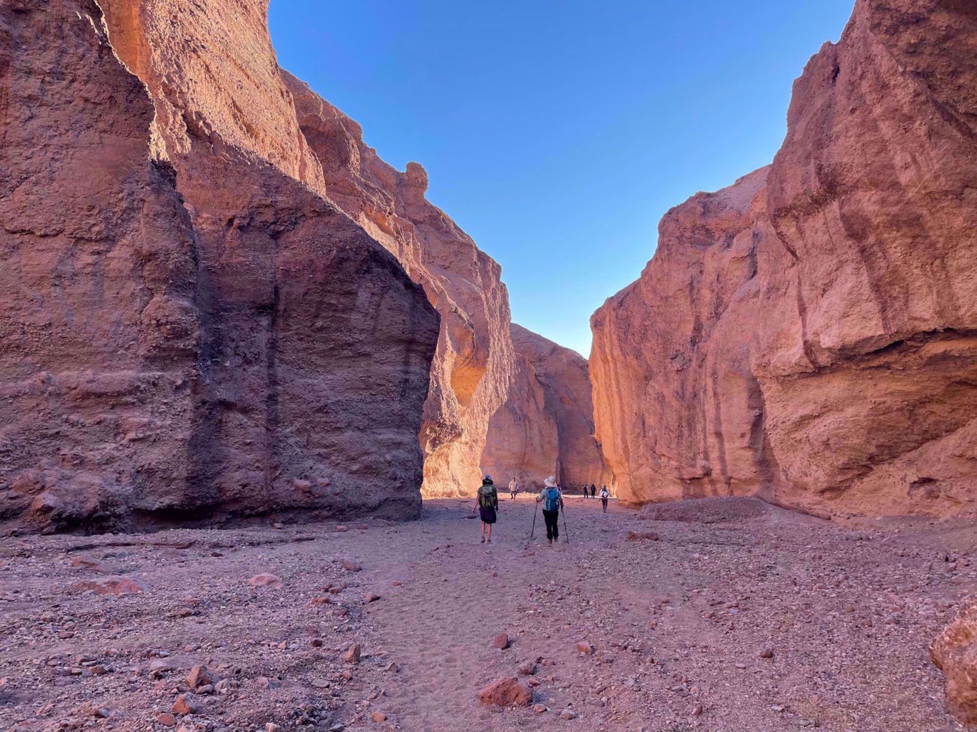 death valley national canyon hiking