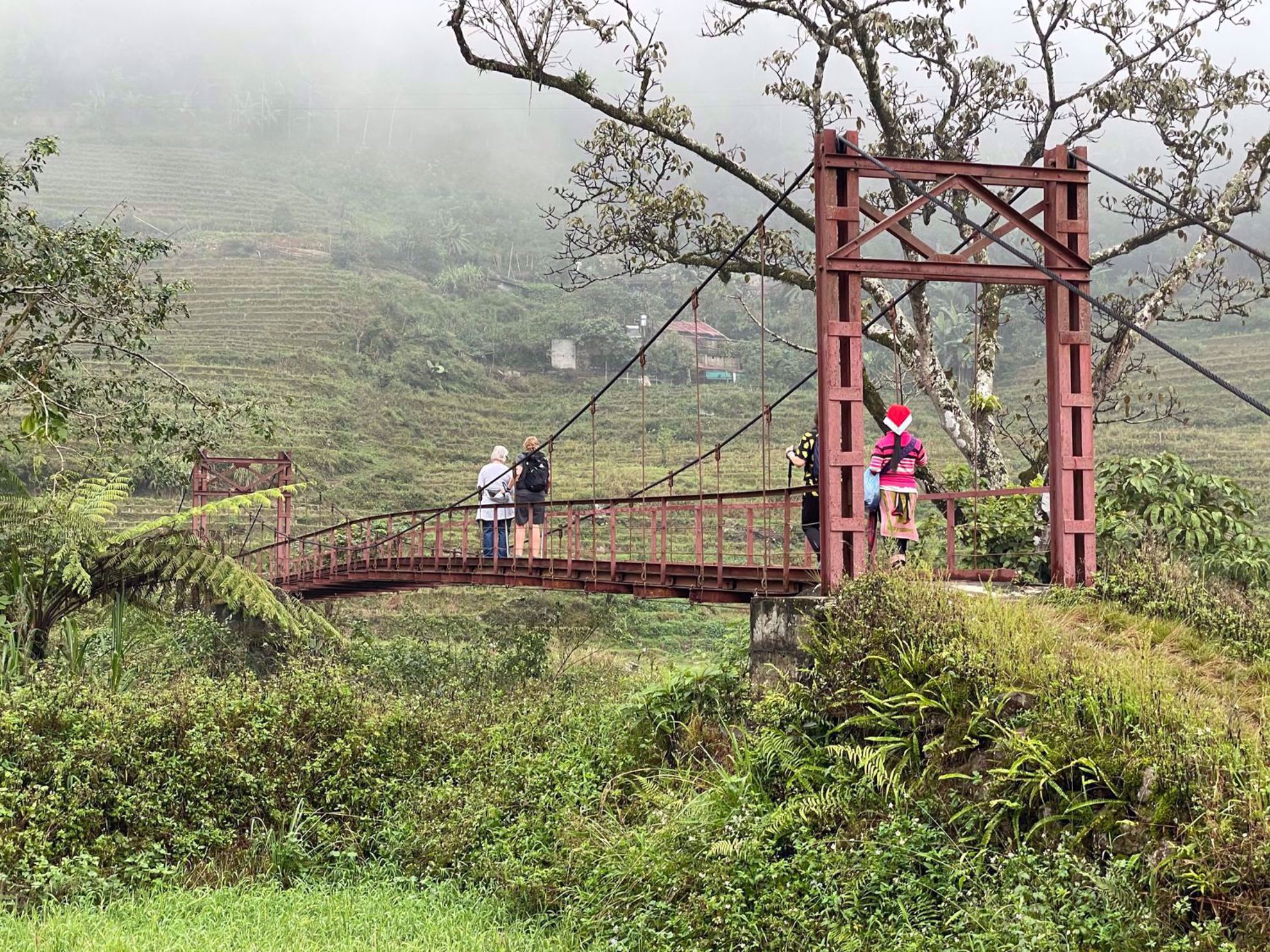 Vietnam Bridge Hiking Womens Group