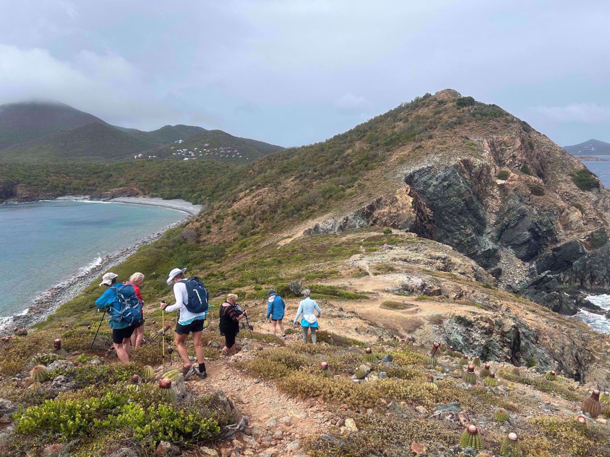 St John, U.S.Virgin Islands Scenic Hike