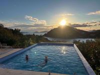 St John, U.S.Virgin Islands Sunset Swim