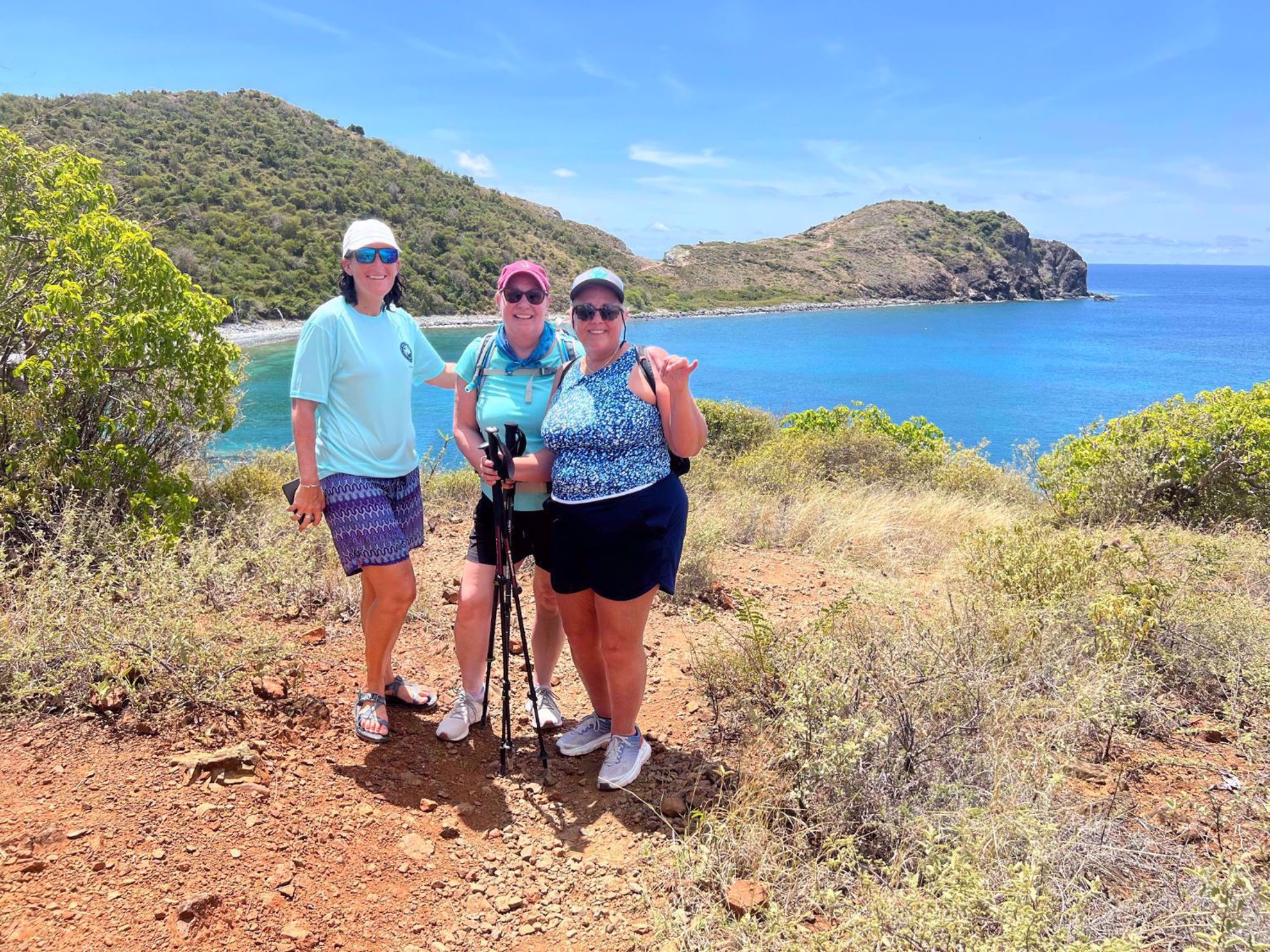 St John, U.S.Virgin Islands Women Hiking Group