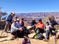 Grand Canyon National Park Women Group at Viewpoint