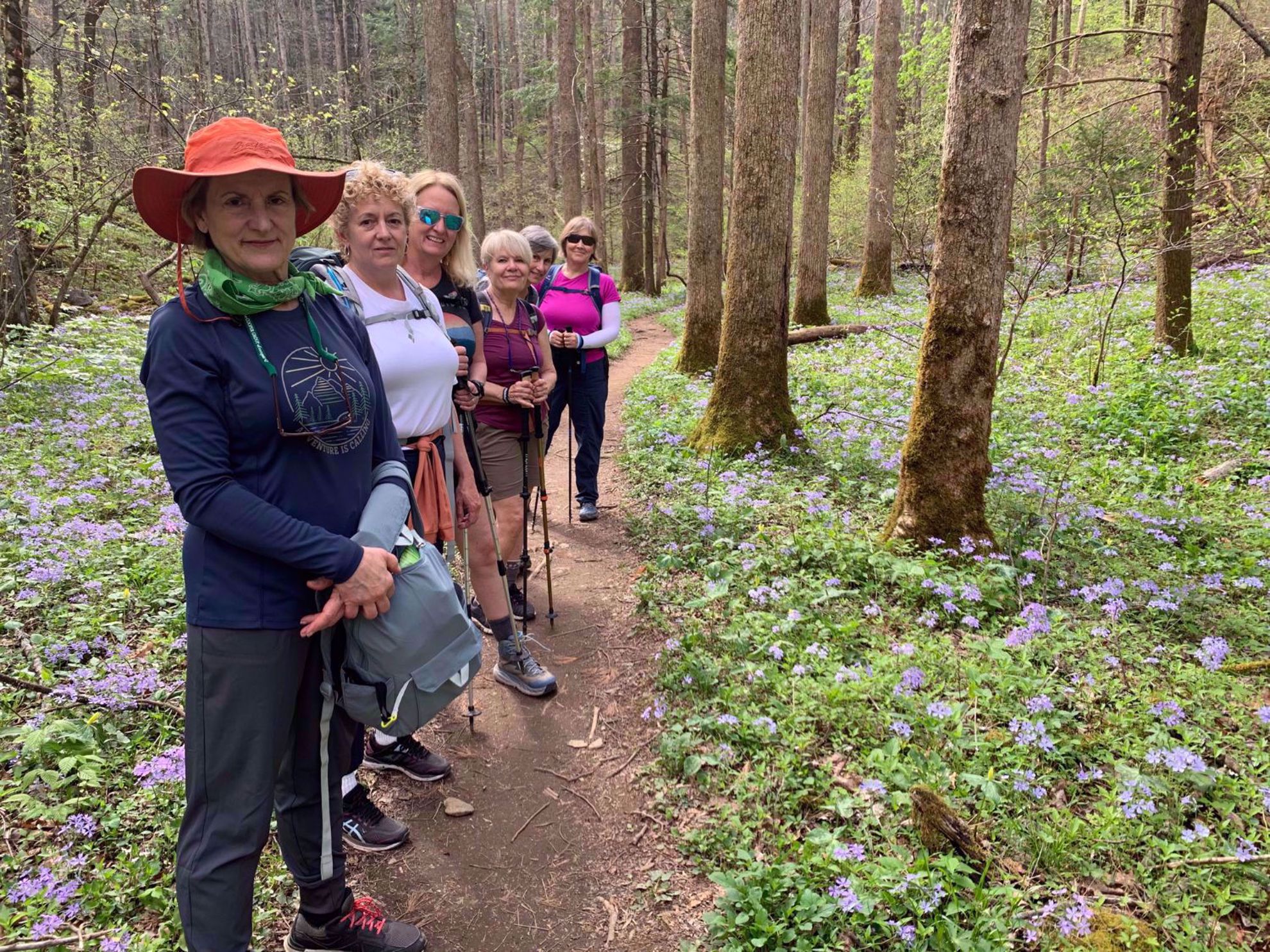 Northern Georgia Spring Womens Hiking Trip