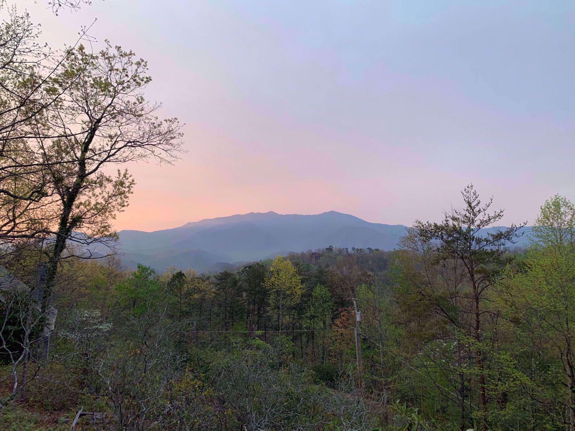 Northern Georgia Sunrise Mountains