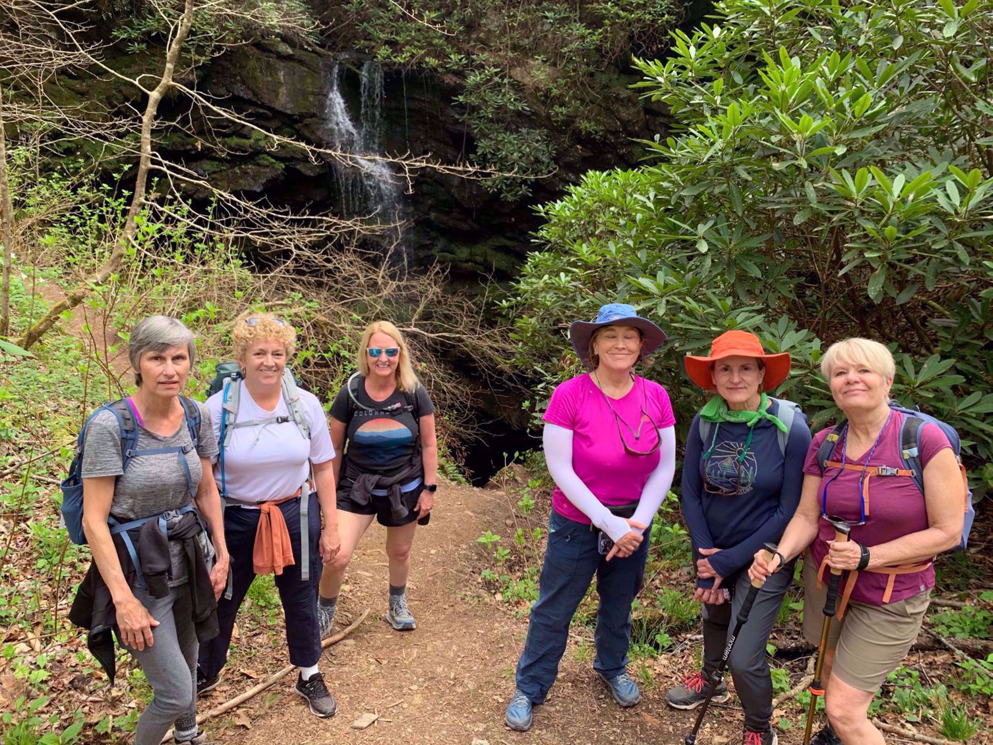 Northern Georgia Waterfall Womens Hiking Trip