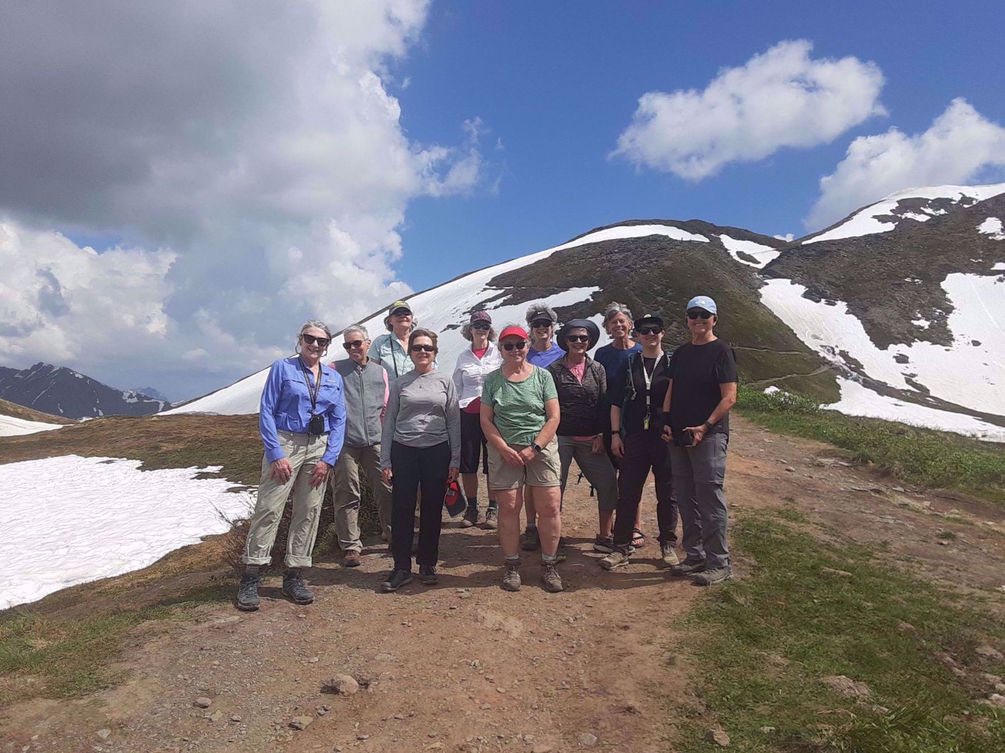 Alaska Womens Hiking Group Mountains