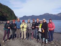 Alaska Kenai Peninsula Hiking Group Mountains