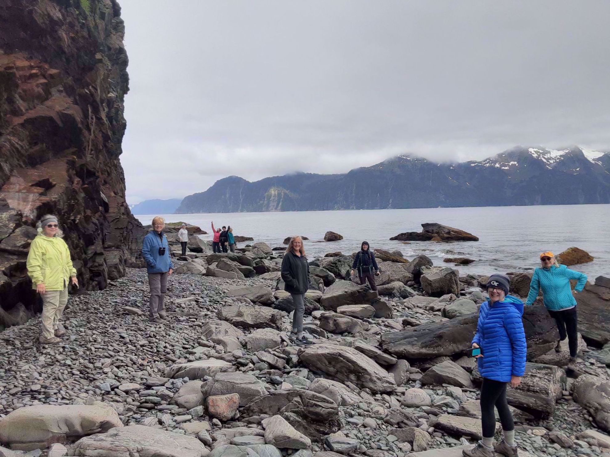 Alaska Kenai Peninsula Hiking Rocks