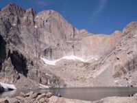 Chasm Lake Rocky Mountain National Park