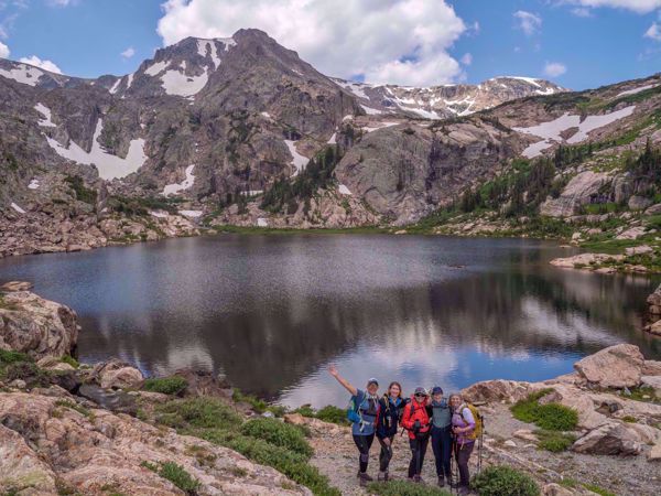 Bluebird Lake Rocky Mountain National Park