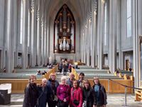 Iceland Church Tour Women Travel