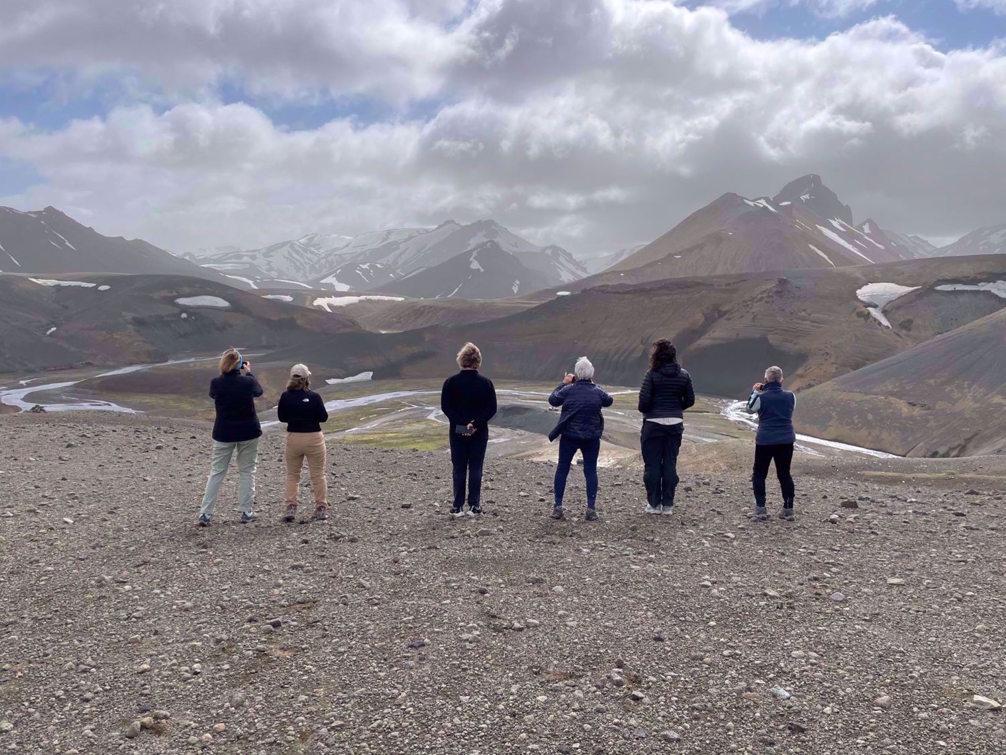 Iceland Mountain Range