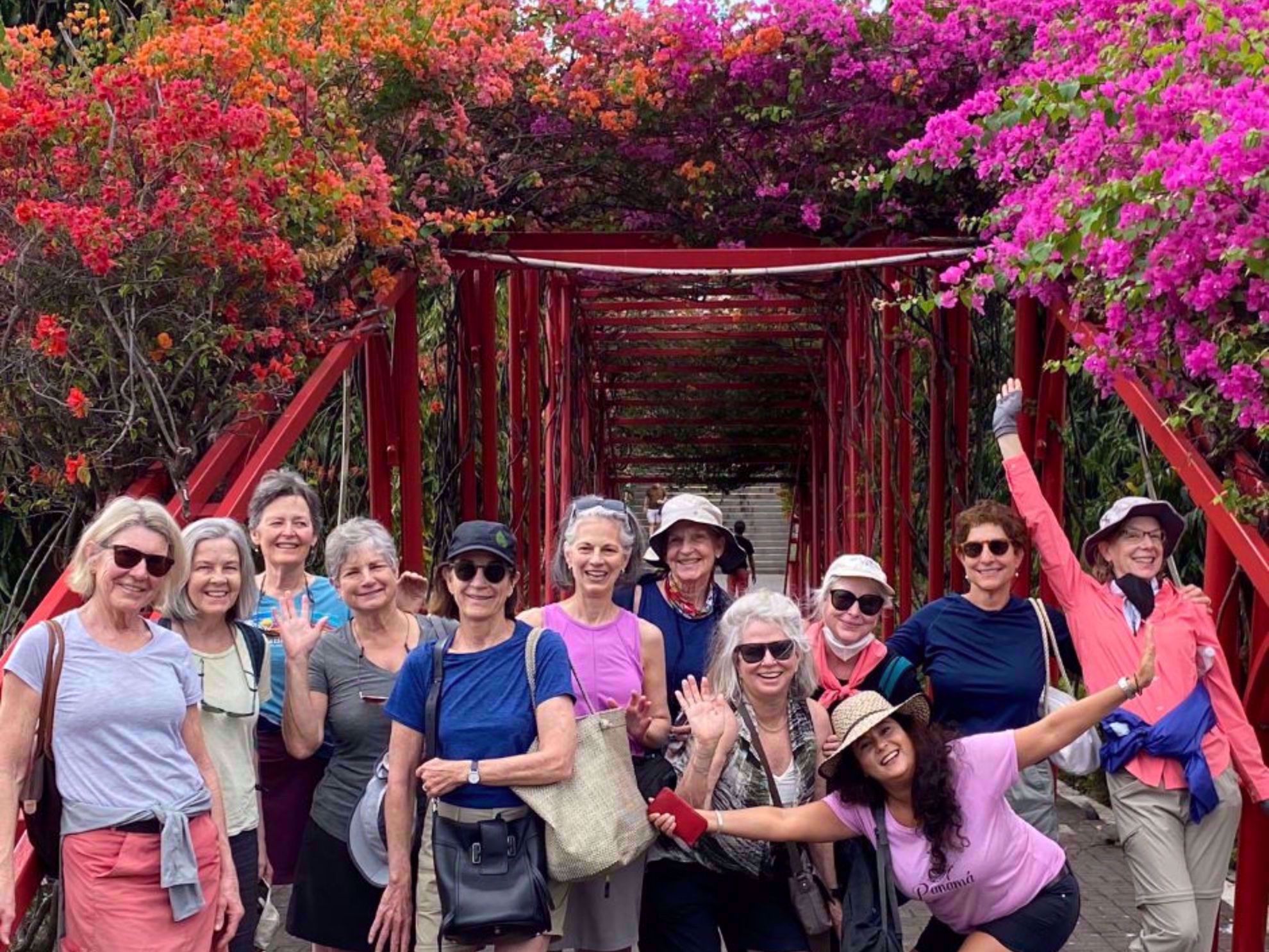 Panama City Floral Garden Bridge