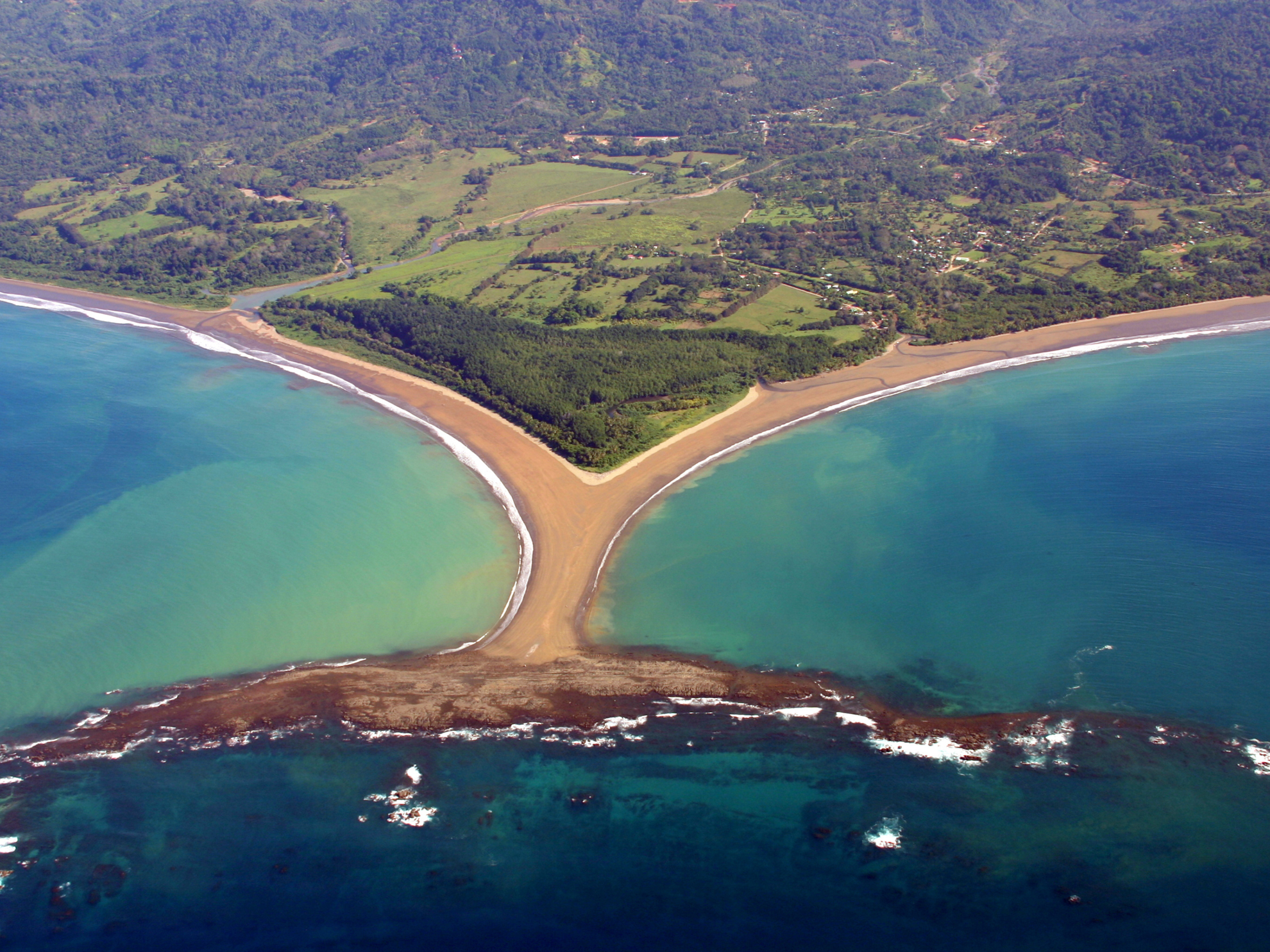 CRTT - Marino Ballena Whale Tail Aerial View