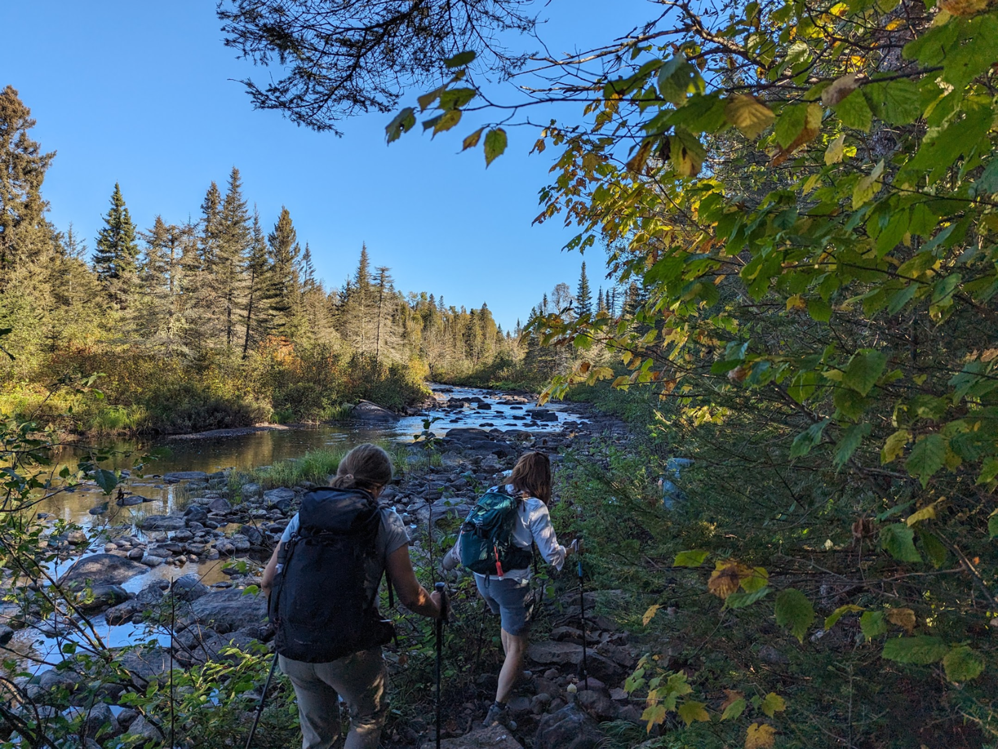 Picture of Autumn on the Superior Hiking Trail Picture of Autumn on the Superior Hiking Trail
